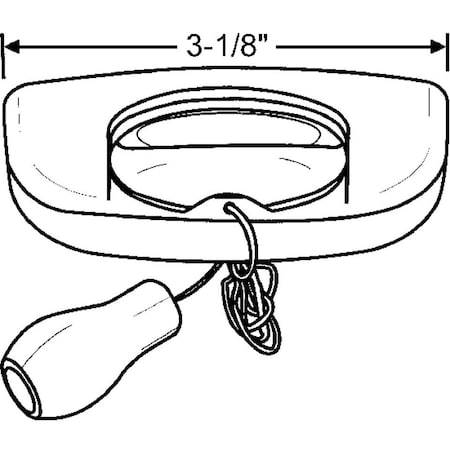 Strybuc ADA COVER ASSY G2 WHITE 50-1292W